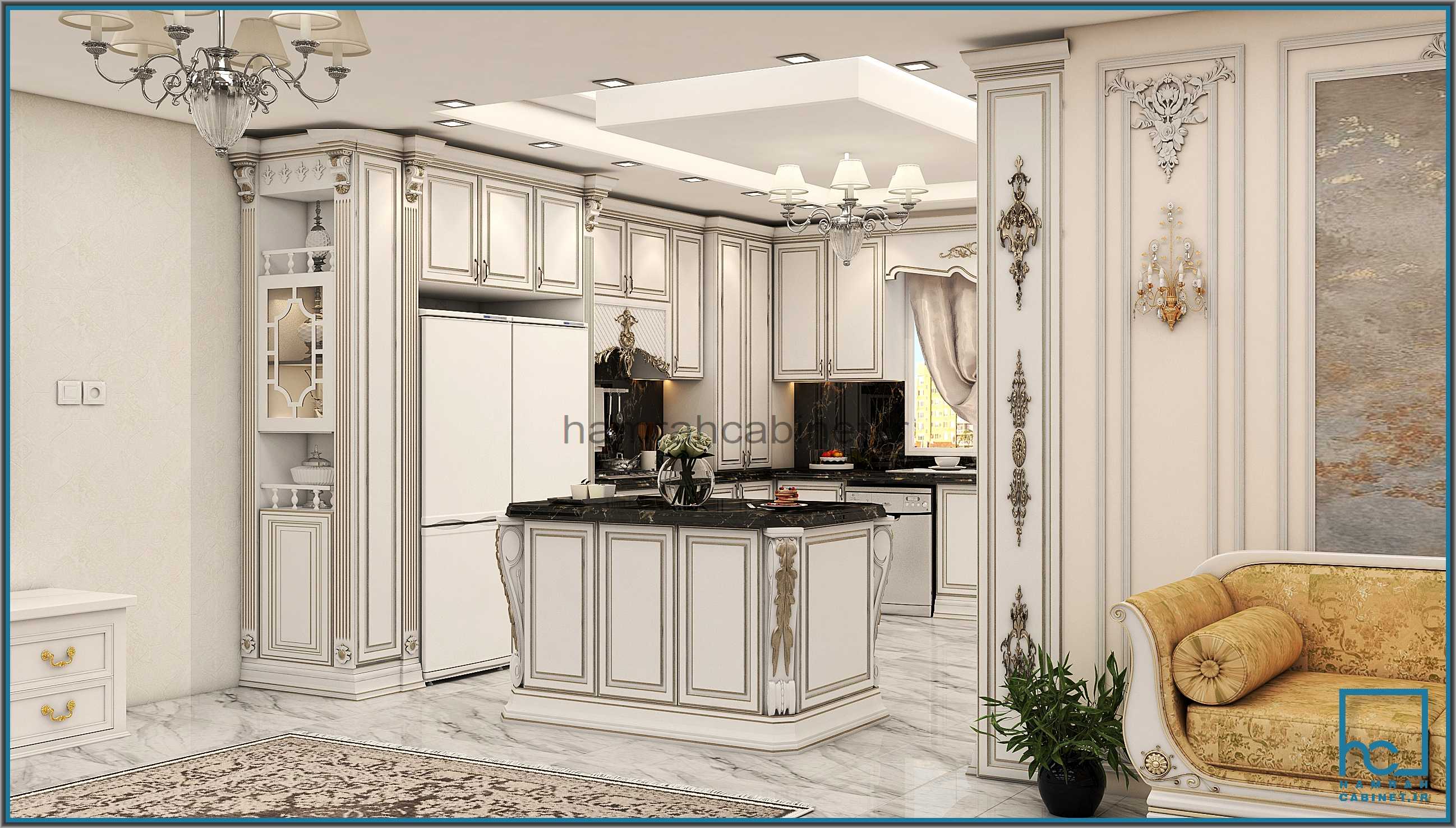 کابینت کلاسیک رنگخور 50